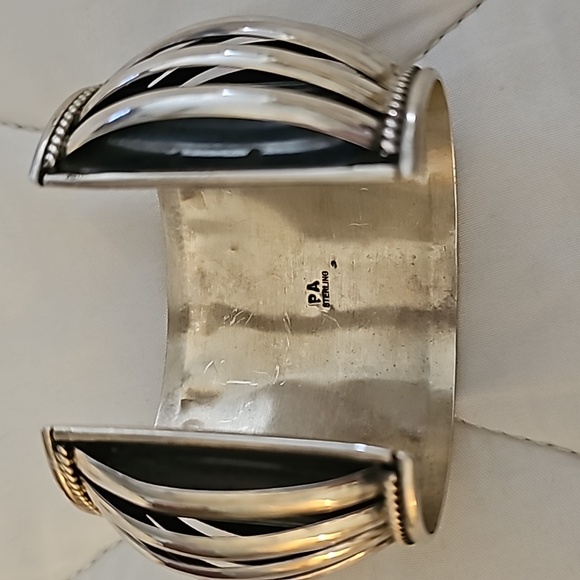 Sterling Silver Cuff by Patricia Apache - Picture 4 of 4